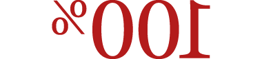 Image of 100 percent icon.